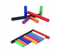 10pcs/lot M3xP0.5 Aluminum Knurled Standoff Spacer Standoffs Column Studs M3*6/8/10/12/15/20/25/28/30/35/37/40/45/50mm(Light blue,M3x15)