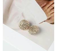10PCS/Lot Metal Thread Hand Stitched Buttons DIY Shanked Embossed Top Coat Embellished Round Button Carfts-DD-2-64-1-15mm