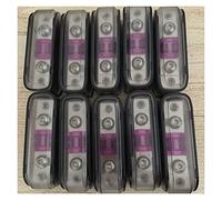 10PCS/LOT Mini ANL Fuse Holder Bolt-on Fuse Automotive Fuse Holders Fusible Link with Fuse 20A to 100A Protected circuits (Color : With 10pcs 50a Fuse)
