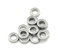 10pcs/lot MR Series MR52ZZ MR63ZZ MR85ZZ MR95ZZ MR128ZZ MR137ZZ Bearing Metal Shielded Ball Bearings IDGTTLDF(Mr72zz 2x7x3mm)