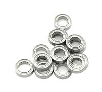 10pcs/lot MR Series MR52ZZ MR63ZZ MR85ZZ MR95ZZ MR128ZZ MR137ZZ Bearing Metal Shielded Ball Bearings(Mr106zz 6x10x3mm)