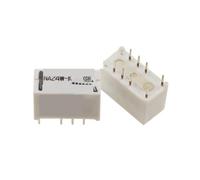10Pcs/Lot NA12W-K NA5W-K NA24W-K A12W-K A24W-K 2 Form C DPDT Power Relay 5V 12V 24V 2A 8PIN 250VAC 220VDC(A12W-K)