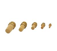 10Pcs/Lot Pneumatic Brass Exhaust Muffler BSL M5 1/8 1/4 3/8 1/2 Inch Silencers Fitting Noise Filter Reducer Connector Copper(BSL02)