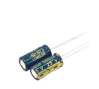 10pcs/lot Q01 25V 680UF Low ESR/Impedance high frequency aluminum electrolytic capacitor size 8 * 16 680UF25V 20% EKFBQBGW