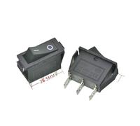 10pcs/lot Rocker Switch Rice Cooker Frying Pan Small Ship Type Electrical Power Supply Push Button KCD3 Lamp 2/3 Pins IDGTTLDF(D (10PCS))