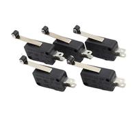 10Pcs/lot Roller Long Handle Lever Arm Normally Open Close Limit Switch KW7-3#S018Y#
