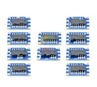 10PCS/Lot Serial Port Mini RS232 to TTL Converter Adapter Module Board MAX3232 115200bps DC 3-5V for