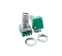 10PCS/LOT Single Potentiometer 3PIN RK097N B1K 5K 10K 20K 50K 100K 250K Audio/Amplifier(500K Ohm)