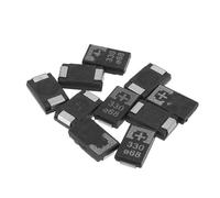 10pcs/lot SMD Tantalum Polymer Capacitors 2R5TPE330M9 2.5V 330UF POSCAP Polymer Capacitance