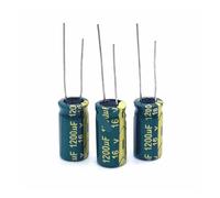 10pcs/lot T25 1200uf16V Low ESR/Impedance high frequency aluminum electrolytic capacitor size 10 * 20 16V 1200uf 20% BIANMTSW