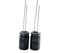 10pcs/lot T35 250v 6.8UF aluminum electrolytic capacitor size 8 * 16 250v 6.8UF 20% BIANMTSW