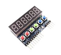 10pcs/lot TM1637 6-Bits Tube LED Display Key Scan Module DC 3.3V-5V Digital IIC interface For Six In One 0.36 Inches