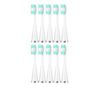 10pcs/lot Toothbrush Replacement Brush Heads，Compatible for Teeth Cleaning Whitening Dental Calculus Scaler(10pcs White)