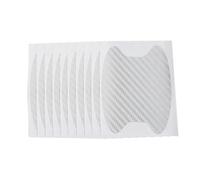 10pcs/Lot Universal Handle Sticker Car Door Handle Bumper Sticker Paper Protective Film Carbon Fiber Handle Wrist Bumper Sticker