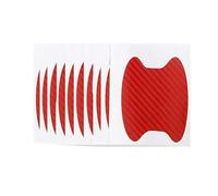 10pcs/Lot Universal Handle Sticker Car Door Handle Bumper Sticker Paper Protective Film Carbon Fiber Handle Wrist Bumper Sticker