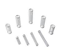 10Pcs/lot Wire Dia 0.3mm Stainless Steel Micro Small Compression Spring OD 1.6/2/2.5/3/3.5/4/5/6mm Length 8/12/15/25/45mm(Length 15mm OD6mm)