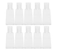 10pcs Lotion Cream Pump Makeup Cosmetic Travel Refillable Plastic Squeeze Bottle 30ml
