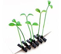 10pcs Lovely Grass Antenna Hair Clips Bean Sprout Hairpins Cute Grass Hair Barrette Funny Green Plant Hair Pins Cosplay Headwear Party Hairpiece Hair Accessories for Women School Home Party