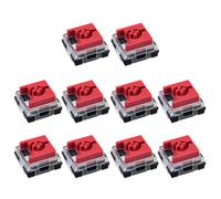 10pcs Low Shaft Tactile Switch 1.3mm Operation and 45g Force Silent Switch for DeathStalker Mechanical Keyboard