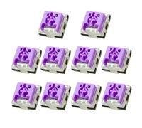 10pcs Low Shaft Tactile Switch 1.3mm Operation and 45g Force Silent Switch for DeathStalker Mechanical Keyboard