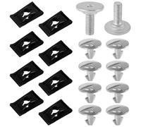 10pcs Lower Engine Cover Pin Screws Kit, Lower Engine Cover Bolts Radiator Engine Access Cover Pin Clips 90674-TY2-A01 Engine Splash Shield Screws for Honda Civic Accord CRV Acura