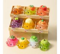 10pcs Luminous Mini Resin Animals 1.8in Tiny Resin Animals to Hide Tiny Turtle Glow in The Dark Garden Miniatures Fairy Garden Accessories Random color