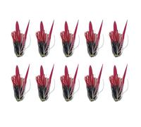 10pcs Luminous Spinnerbait Umbrella Skirt Spinner Bait Replacement Fishing Skirt Fishing Lure Fly Tying Material