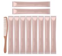 10PCS Luxury Individually Wrapped Disposable Comb Pocket Hair Comb Travel Combs,Disposable Comb for Guests, Perfect for Family,Travel, Hotel, Shelter, Homeless, Nursing Home, Church