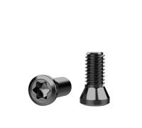 10pcs M1.6 M1.8 M2 M2.2 M2.5 M3 M3.5 M4 Grade 12.9 SCM435 CNC Screw Torx Screws Hexalobular Bolts Machine Thread Bolt Na(M4x14mm)
