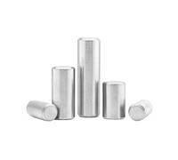 10pcs M1-M8 m6 Tolerance 304 Stainless Steel C-Chamfered Solid Locating Dowel Pins, M1.6x4mm(10pcs)
