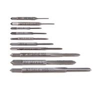 10Pcs M1 to M3.5 Machine Hand Tap Set HSS Thread Wire Tapping Threading Taps Tools Set