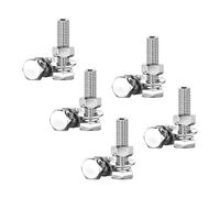 10PCS M10 x 45mm External Hex Head Screw Bolt 304 Stainless Steel