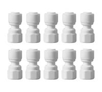 10Pcs M11 Water Filter Quick Connectors Fittings Universals 2/3 Port Adapter Double Seal Leak Prevention Designs Water Filter Installation Fitting