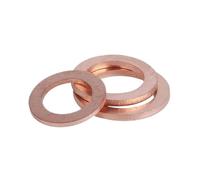 10Pcs M12 M13 M14 M15 M16 M17 M18 M19 M20 Brass Copper Sealing Washer Flat Gasket,M20x30x2