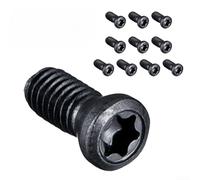 10pcs M2 M2 5 For M3 M5 Torx Screws for CNC Lathe Tools, Essential Carbide Blade For Replacements (M2.5 x 8mm)
