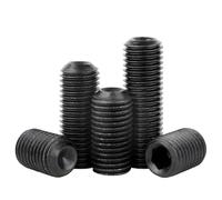 10Pcs M2 M2.5 M3 M4 M5 M6 M8 M10 Headless Cup Point Set Screw 12.9 Grade Carbon Steel Hex Socket Set Screw(M10,25mm x10pcs)