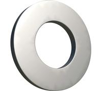 10pcs M24 Flat Penny Washer Plain Wide Round Metal Alloy Steel Washers for Screws - Zinc Coated Plated Galvanized Heavy Duty (M24*44 * 3mm)