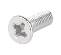 10pcs M2M2.5 M3 M4 M5 M6 M8 A2-70 304 Stainless Steel GB819 Cross Flat Countersunk Head Screw Bolts Length 3-100mm(22mm,M5 10pcs)