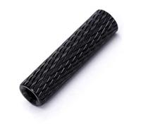 10PCS M3×15/16/20/22/23/25/27/30mm Aluminum Standoff Spacer Knurled Round Column Pillar Stud Fastener(M3x20 Black)