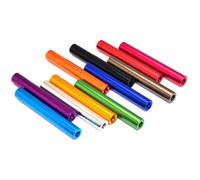 10Pcs M3 Length 4Mm-100mm Aluminum Bracket Anodized Colored Aluminum Round Gasket Column Rod,Purple,M3x25mm
