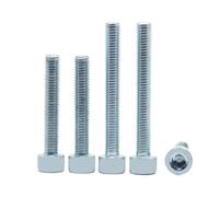 10PCS M3 M4 M5 Grade 8. Zinc Plated Carbon Steel Allen Bolts Hexagon Socket Cap Head Screw(8mm,M5 10pcs)