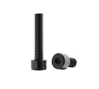 10pcs M3/M4/M5/M6 Colorful Aluminium Alloy Hexagon Socket Cap Machine Screws, M6x10mm