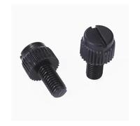 10pcs M3 M4 M5 M6 M8 Black Nylon Thumb Screw PA66 Nylon Plastic Knurled head Hand Twist Screw Computer Hand Tighten Screws(M4x30 (10pcs))