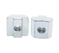 10pcs M3 M4 M5 M6 T Block Square Nuts T-Track Sliding Hammer For Fastener Aluminum Profile 2020(20M3)
