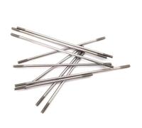 10PCS M3 Threaded Tie Push Rod Stainless Steel Screw Servo Linkage Connect Fastener Bars Link Pushrod CW CCW(M3x25mm)