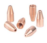 10PCS M5 Single Wire Guide Nozzle Tips for Handheld Fiber Laser Welding Machine, Copper Alloy Material, Anti-Spatter, Precise Feeding, Replacement Part 10 pcs 1.6mm