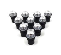 10pcs M5 Windshield Bolt Windscreen Mounting Screw Nut Washer Compatible With Most Motorcycles YZF R1 R3 R6 R7(Silver)
