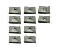 10pcs M6 6mm Motorcycle Metal Retainer U-type Clips Screws Kit For R15 For V2 For S1000rr 2012 For Ergal Motorcycle Screws