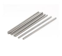 10Pcs M6 x 180mm 304 Stainless Steel Fully Threaded Rod Bar Studs Studding