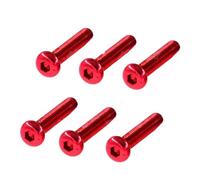 10pcs M6 x 40mm Aluminum Alloy Hex Socket Button Head Screws, Allen Bolts Fixing screws